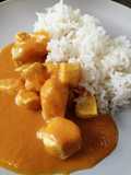 Curry de pollo