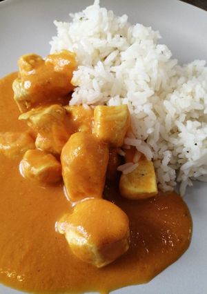 Una foto de Curry de pollo