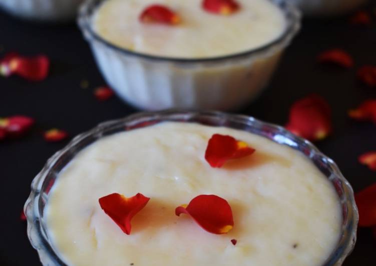 Gulab Phirni l Rose Flavoured Phirni