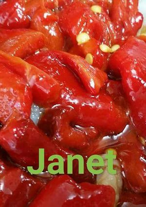 Foto principal de Ensalada de pimientos rojos asados