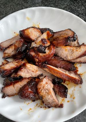 氣炸蜜汁叉燒 的食譜成品照片
