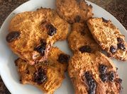 Una foto de cookies de garbanzos