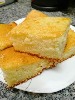 صورة لوصفة كيك الحليب الساخن