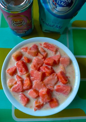 Foto resep 53. Pepaya Susu
