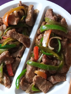 A picture of Beef Chilli Dry🥩🌶️.