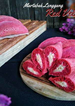 Foto resep Martabak lenggang red velvet