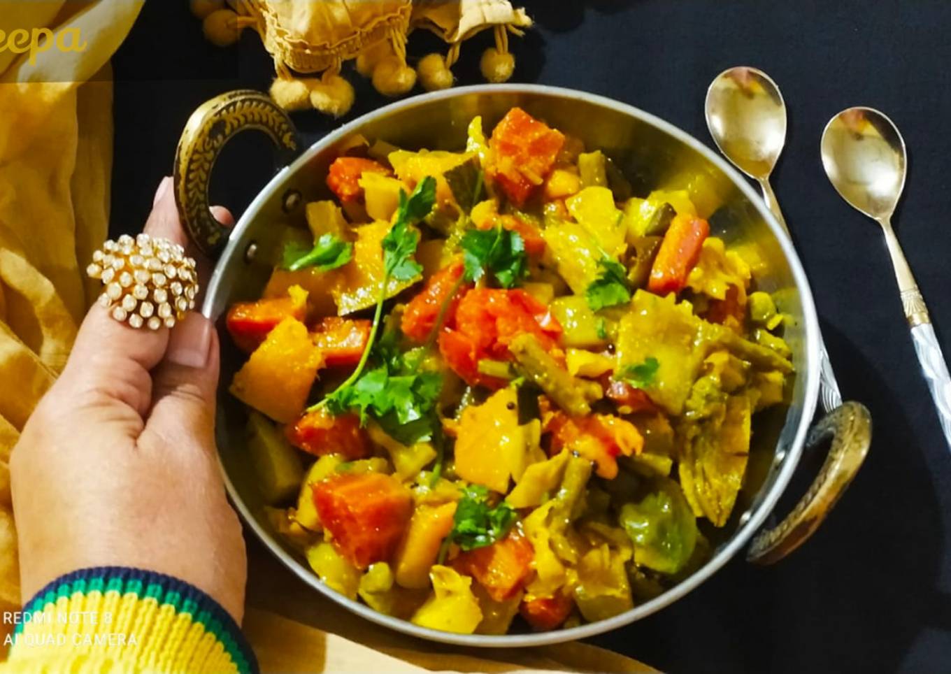Santula/Mixed veg curry