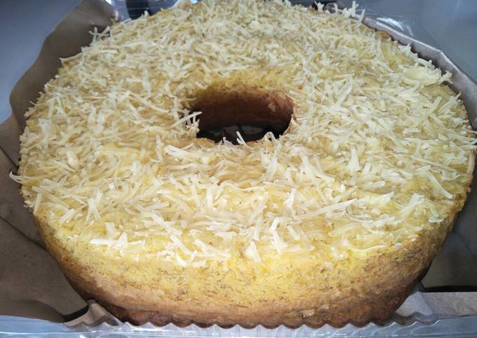Anti Ribet, Memasak Bolu Pisang Raja Tabur Keju Ekonomis