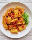 金沙豆腐