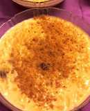 Arroz con leche saludable