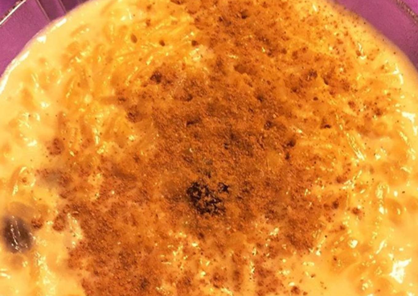 Arroz con leche saludable