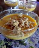 Postre fácil de vainilla y Mantecol para la cena de fin de año