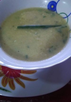 Una foto de Sopa de calabacín