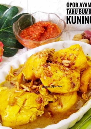 Foto resep Opor Ayam & Tahu Bumbu Kuning