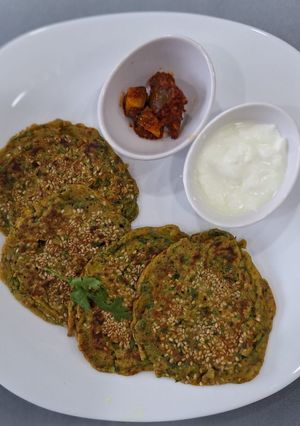 A picture of PEARL MILLET CHILA - BAJRA DHIRDA.