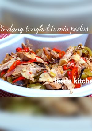Foto resep 25. Pindang tongkol tumis pedas