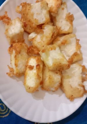 A picture of Fried paneer.
