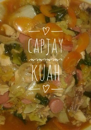 Foto resep Capjay Kuah