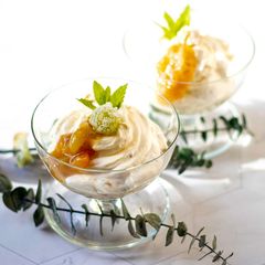 A picture of Gooseberry fool 🍨.