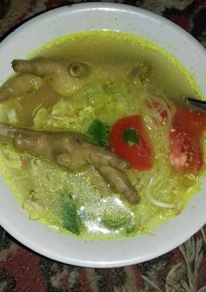Foto resep Soto Ceker ala Bunda pida