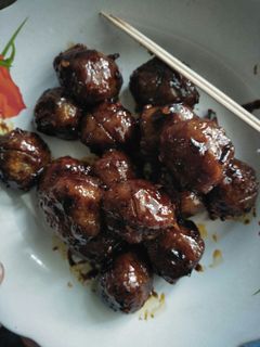 Foto resep Bakso mercon sambal terasi