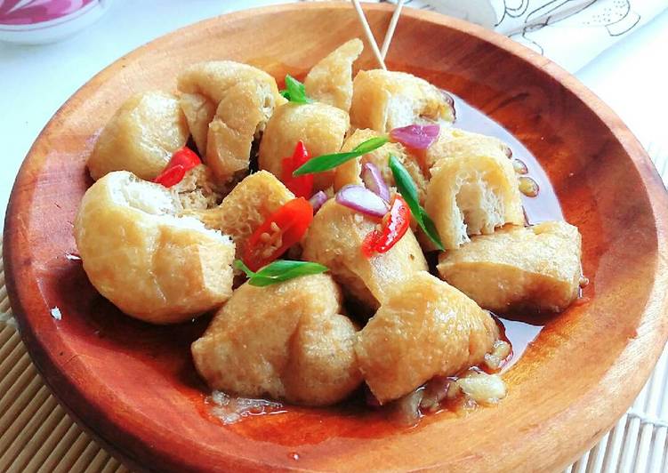 Resep Tahu gejrot oleh Anik wina - Cookpad