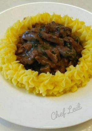 Foto di 🇷🇺 Filetto alla Stroganoff