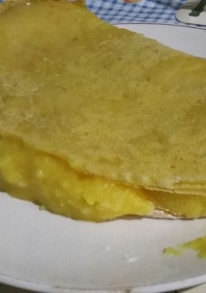 Una foto de Omelette vegan!