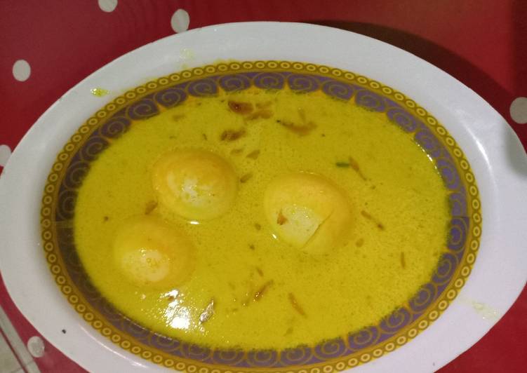 Resep Telur kuah kuning yang Sempurna
