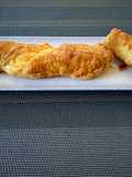 Rulos de bacon con queso