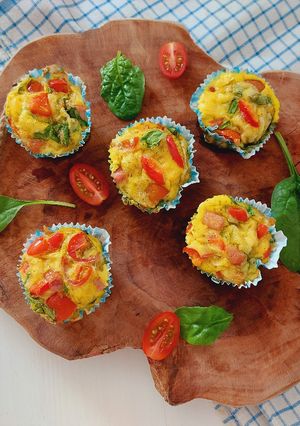 Zdjęcie przepisu Muffinki jajeczne.