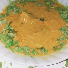 A picture of Daal Ghousht.