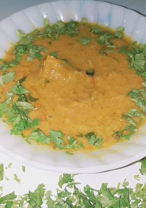 A picture of Daal Ghousht.