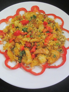 A picture of Bread and Egg Burji.