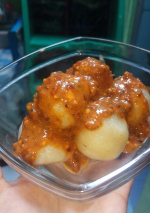 Foto resep Cilok sambal kacang ponorogo