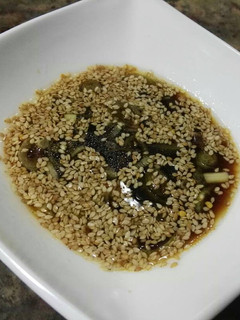 Una foto de Salsa para rollito vietnamita