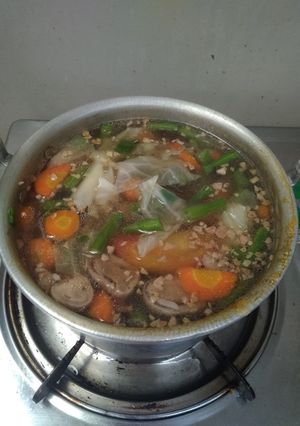 Foto resep Sop sayur jamur