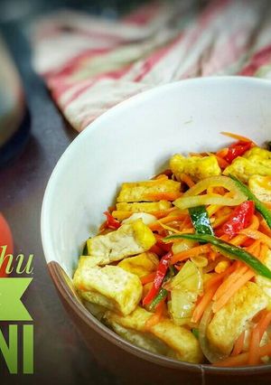 Foto resep Cah Tahu Warna warni