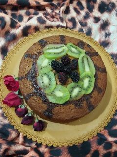 عکسی از دستور کیک شاه توت