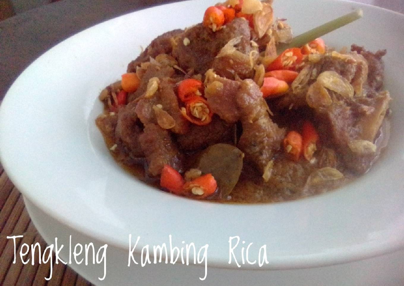 Tengkleng Kambing Rica