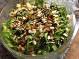 Ensalada para el verano de espinacas