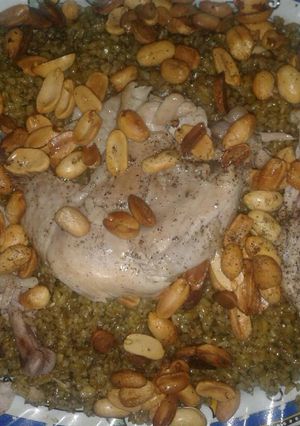 صورة لوصفة فريكة بالدجاج