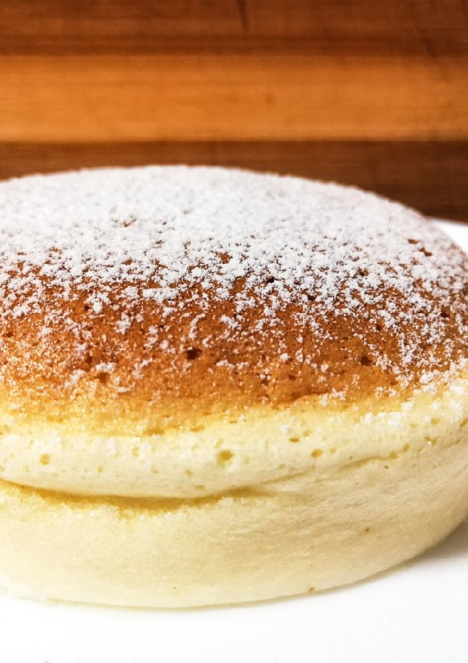 Una foto de Pastel de queso japonés