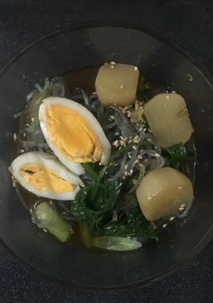Hình của món Miến lạnh.