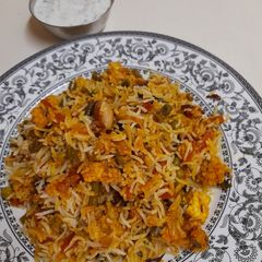 A picture of Veg Dum Biryani.