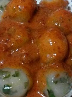 Foto resep Cilok kuah pecel