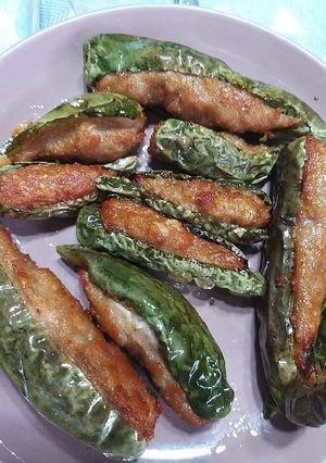Foto resep Cabe Hijau Goreng Isi Tuna / Latciu Yiyuk