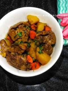 Foto resep Hati ayam kecap