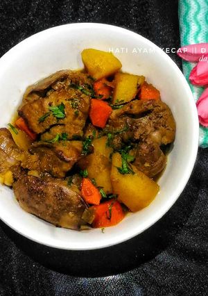 Foto resep Hati ayam kecap