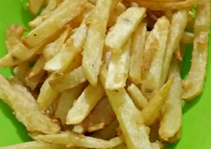 Resep: Kentang goreng krispi Anti Gagal